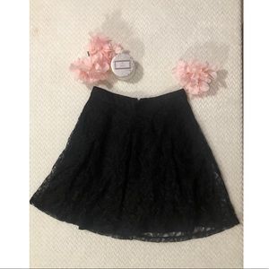 Express Lace Circle Skirt (size: 0)